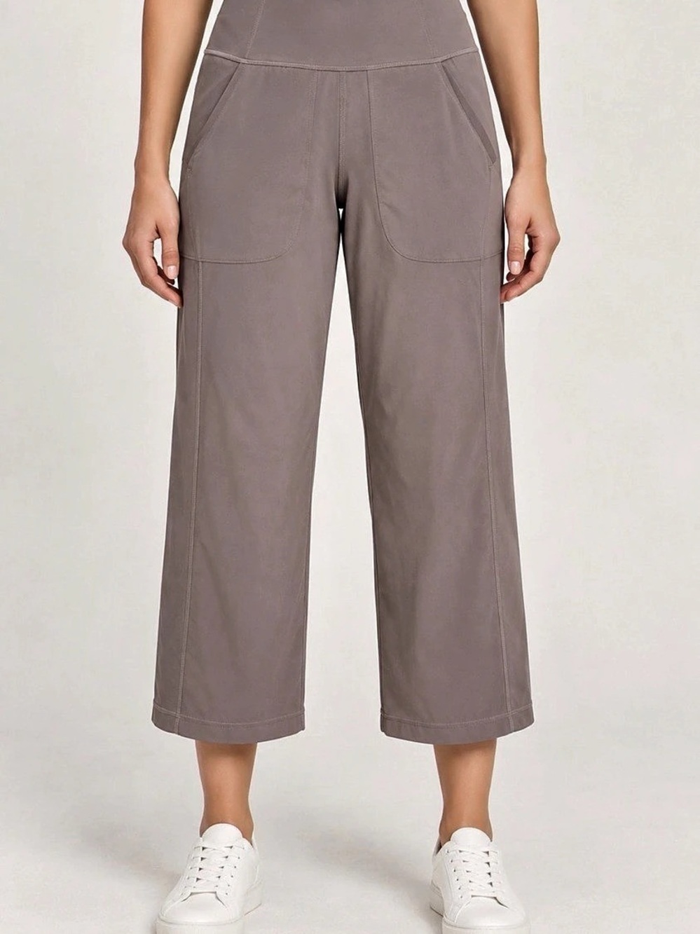 Lululemon Align Wide Leg Crop 23” Pants | Mauve